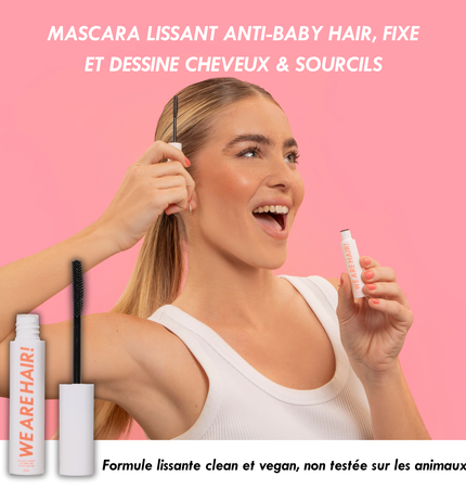 Mascara lissant anti-baby hair et sourcils
